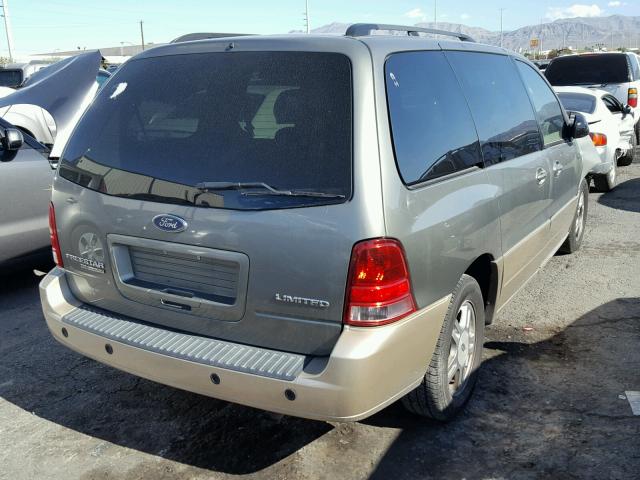 2FMDA58234BA49176 - 2004 FORD FREESTAR L GRAY photo 4