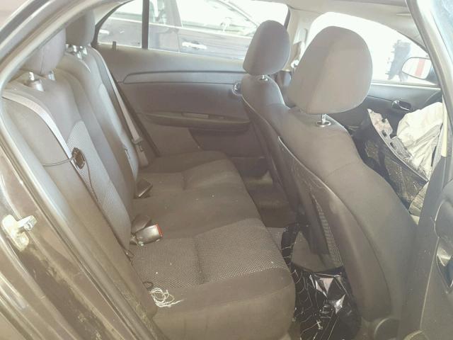 1G1ZC5EU8BF330128 - 2011 CHEVROLET MALIBU 1LT CHARCOAL photo 6