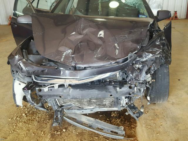 1G1ZC5EU8BF330128 - 2011 CHEVROLET MALIBU 1LT CHARCOAL photo 7