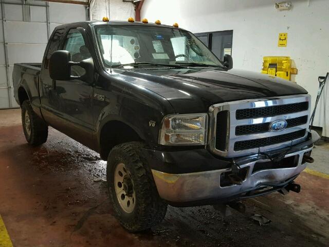 1FTSX21595EA11910 - 2005 FORD F250 SUPER BLACK photo 1