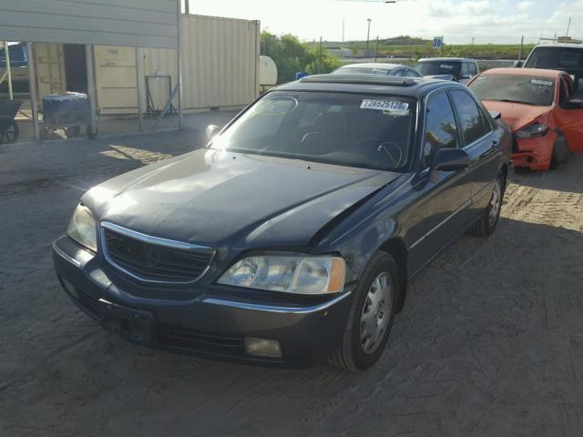 JH4KA966X4C005229 - 2004 ACURA 3.5RL GRAY photo 2