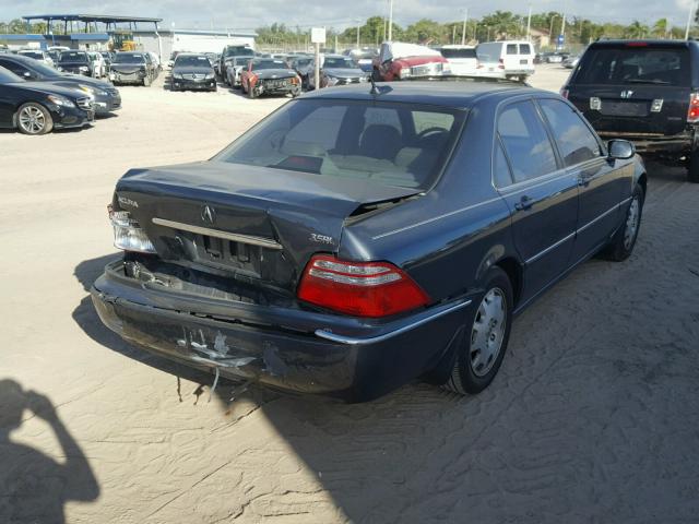 JH4KA966X4C005229 - 2004 ACURA 3.5RL GRAY photo 4