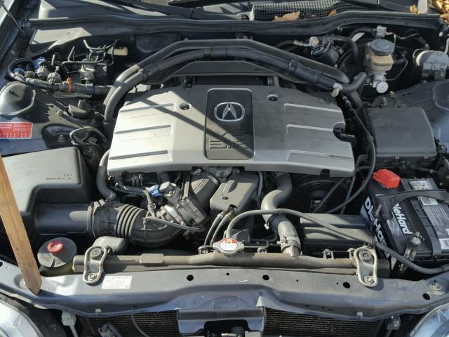 JH4KA966X4C005229 - 2004 ACURA 3.5RL GRAY photo 7