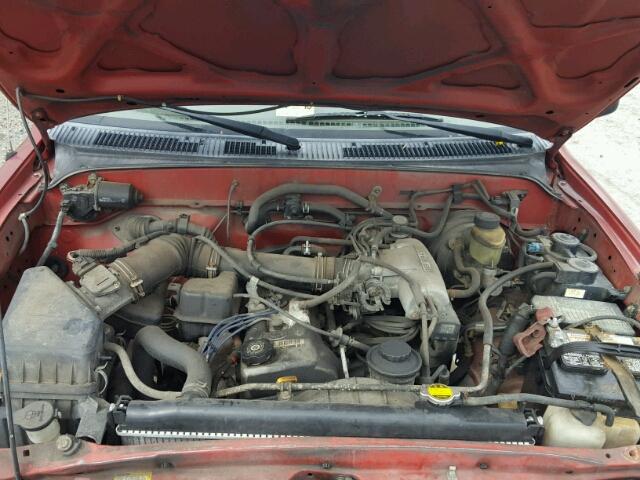 4TAVL52N8WZ064239 - 1998 TOYOTA TACOMA XTR RED photo 7