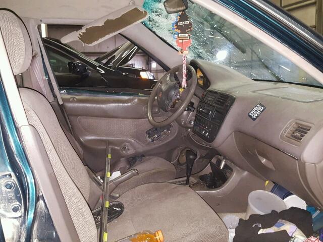 2HGEJ6673TH534086 - 1996 HONDA CIVIC LX GREEN photo 5