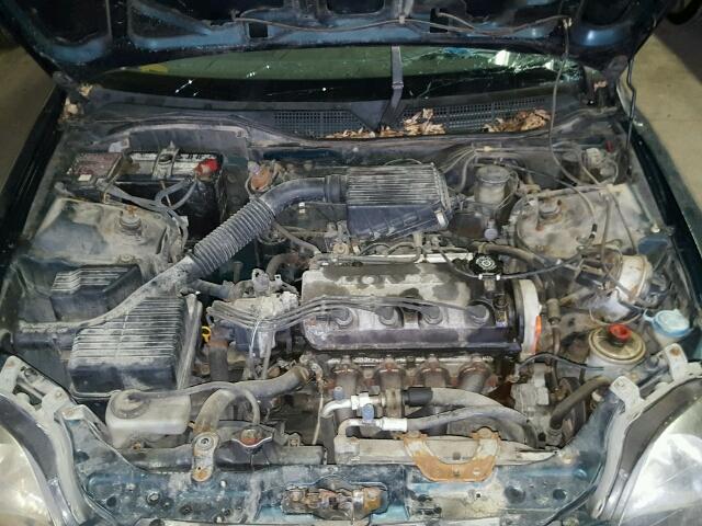 2HGEJ6673TH534086 - 1996 HONDA CIVIC LX GREEN photo 7