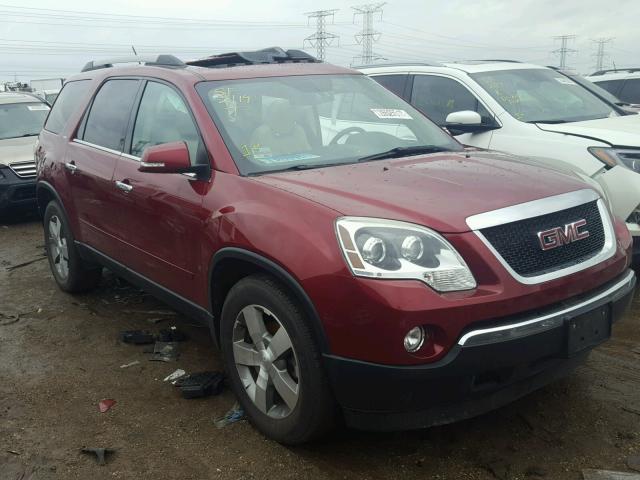 1GKKRRED1BJ339866 - 2011 GMC ACADIA SLT წითელი ფოტო 1