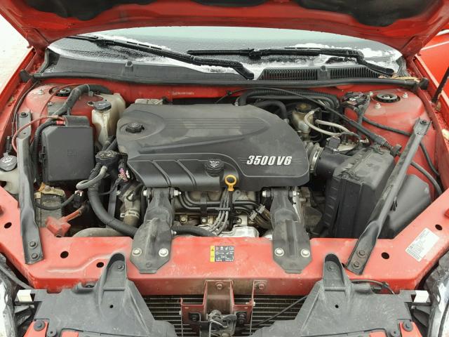 2G1WG5EK0B1236001 - 2011 CHEVROLET IMPALA LT RED photo 7