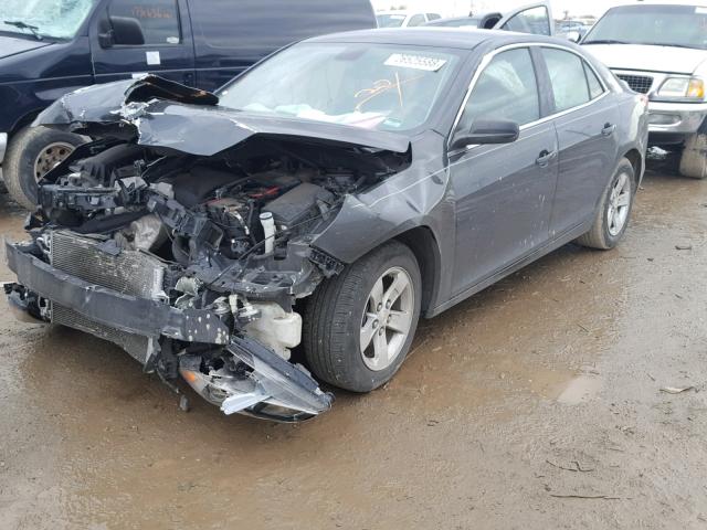 1G11B5SL3FF176803 - 2015 CHEVROLET MALIBU LS ნაცრისფერი ფოტო 2