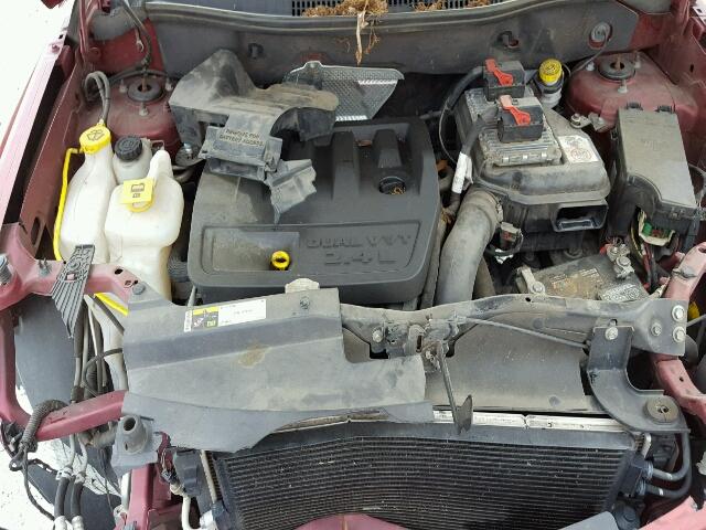 1C4NJCBB4ED769992 - 2014 JEEP COMPASS SP MAROON photo 7