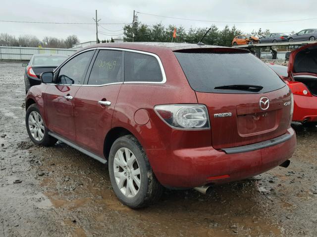 JM3ER29L380186348 - 2008 MAZDA CX-7 MAROON photo 3