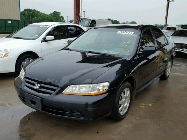 JHMCG56762C023857 - 2002 HONDA ACCORD SE BLACK photo 2