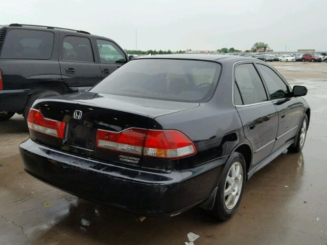 JHMCG56762C023857 - 2002 HONDA ACCORD SE BLACK photo 4