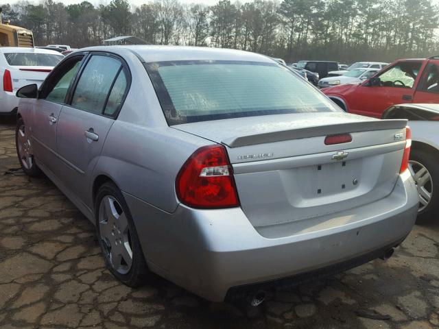 1G1ZW531X6F258239 - 2006 CHEVROLET MALIBU SS SILVER photo 3