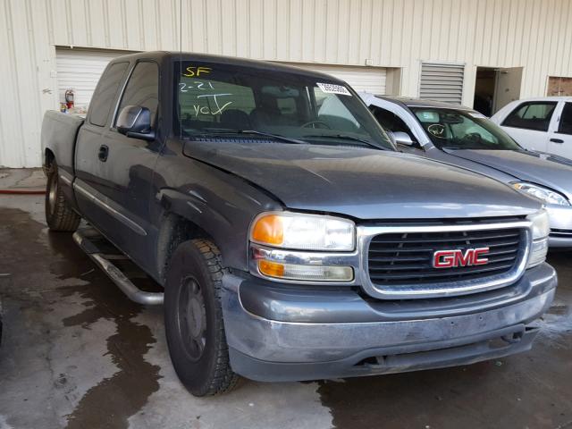 2GTEC19T221190116 - 2002 GMC NEW SIERRA GRAY photo 1