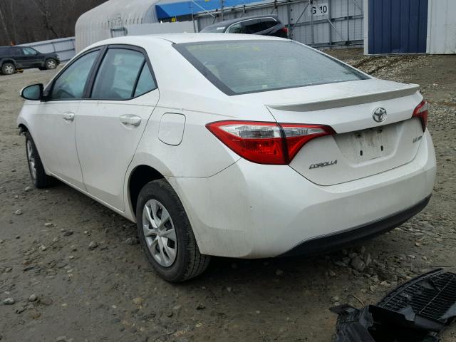 5YFBPRHE0EP157503 - 2014 TOYOTA COROLLA EC 白色 照片 3