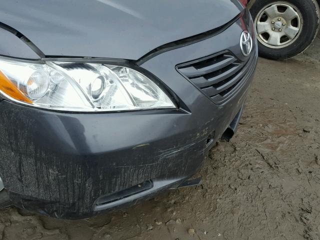 JTNBE46K773095963 - 2007 TOYOTA CAMRY NEW GRAY photo 9