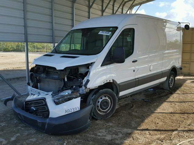 1FTBW2CM9GKA02393 - 2016 FORD TRANSIT T- WHITE photo 2