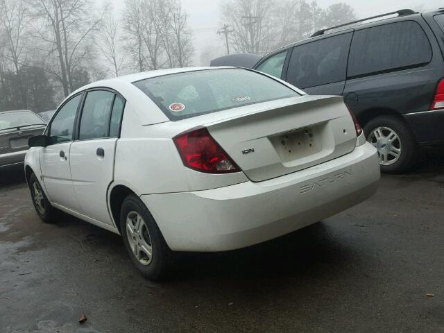 1G8AG54F84Z173787 - 2004 SATURN ION LEVEL WHITE photo 3