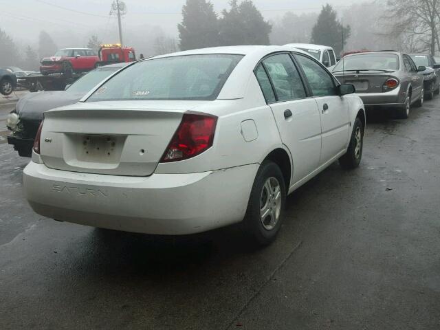 1G8AG54F84Z173787 - 2004 SATURN ION LEVEL WHITE photo 4