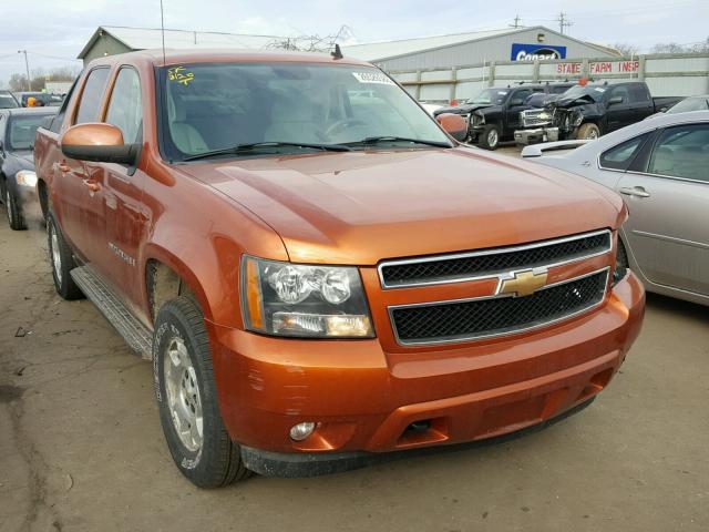 3GNFK12377G134454 - 2007 CHEVROLET AVALANCHE ORANGE photo 1