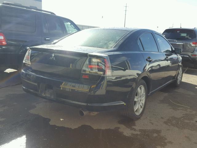 4A3AB36F46E075286 - 2006 MITSUBISHI GALANT ES BLACK photo 4