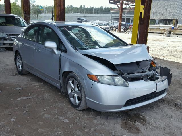 1HGFA16837L098610 - 2007 HONDA CIVIC EX ვერცხლისფერი ფოტო 1