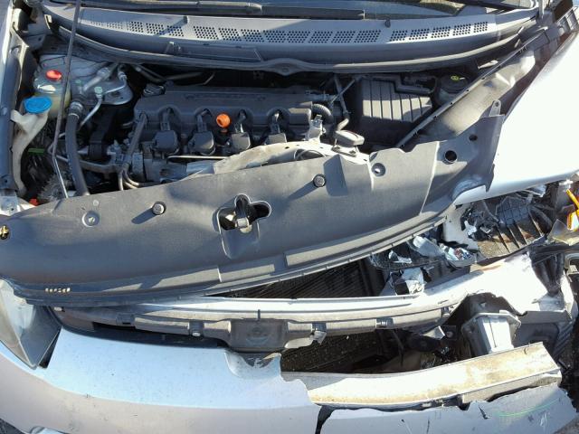 1HGFA16837L098610 - 2007 HONDA CIVIC EX ვერცხლისფერი ფოტო 7