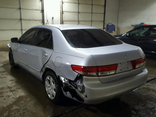 1HGCM66314A072638 - 2004 HONDA ACCORD LX SILVER photo 3