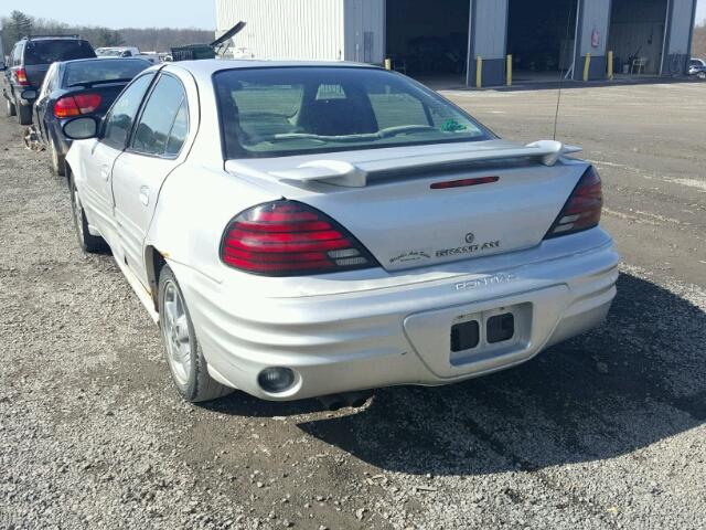 1G2NF52FX2C295861 - 2002 PONTIAC GRAND AM S 银色 照片 3