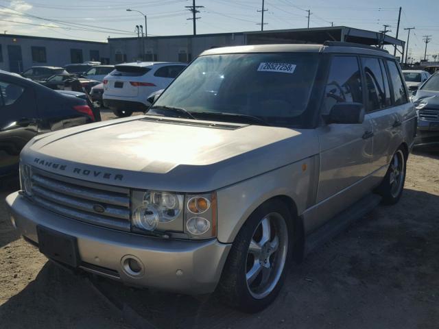 SALME11473A118029 - 2003 LAND ROVER RANGE ROVE BEIGE photo 2