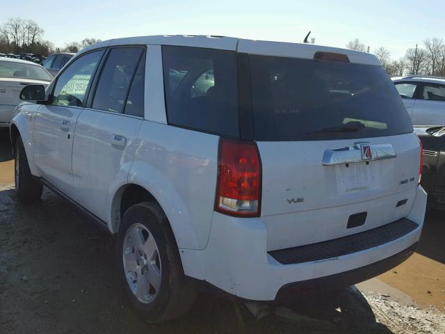 5GZCZ63457S877973 - 2007 SATURN VUE WHITE photo 3