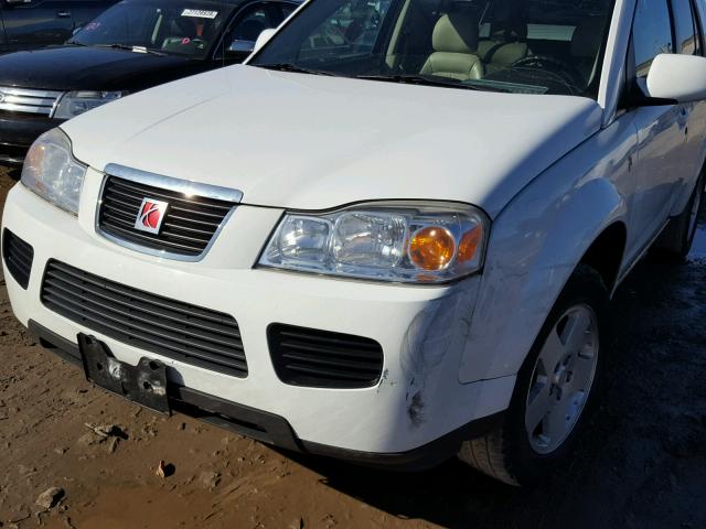 5GZCZ63457S877973 - 2007 SATURN VUE WHITE photo 9