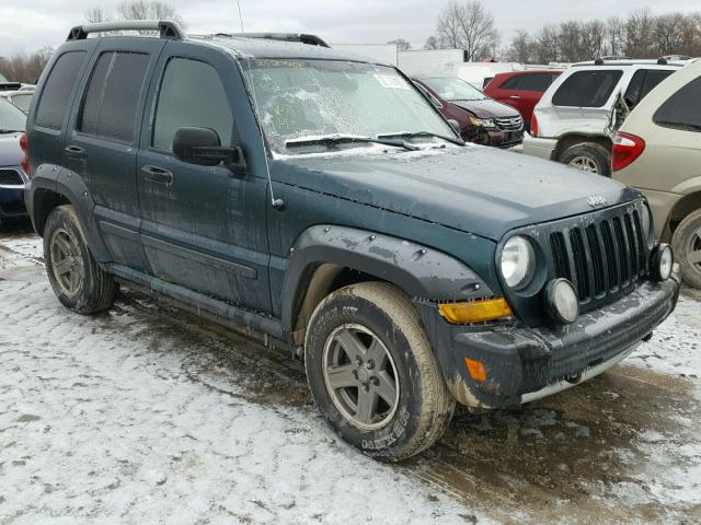 1J4GL38K35W593591 - 2005 JEEP LIBERTY RE GREEN photo 1