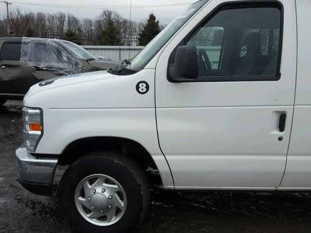 1FTNE2ELXCDA94696 - 2012 FORD ECONOLINE WHITE photo 9