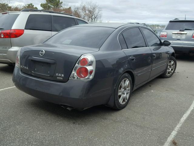 1N4AL11D86N302558 - 2006 NISSAN ALTIMA S GRAY photo 4