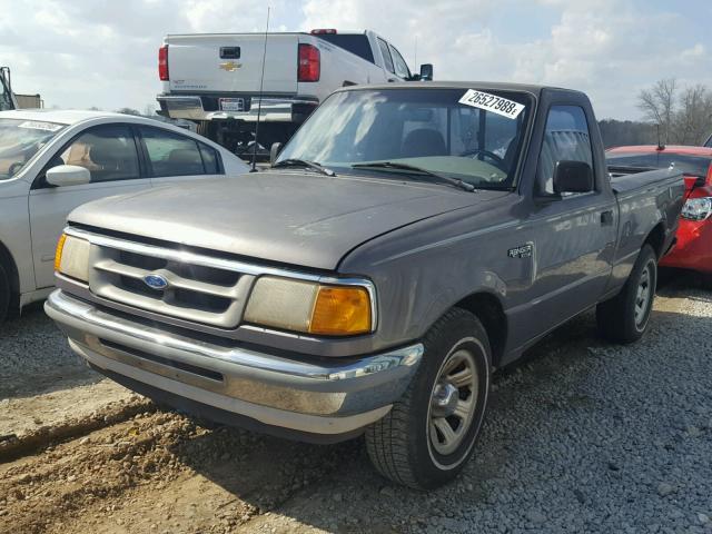 1FTCR10X4TUB04560 - 1996 FORD RANGER GRAY photo 2