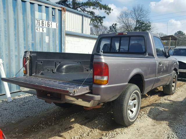 1FTCR10X4TUB04560 - 1996 FORD RANGER GRAY photo 4