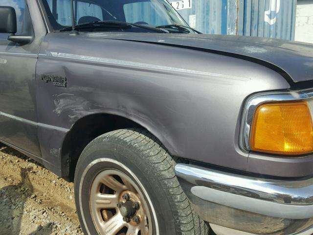 1FTCR10X4TUB04560 - 1996 FORD RANGER GRAY photo 9