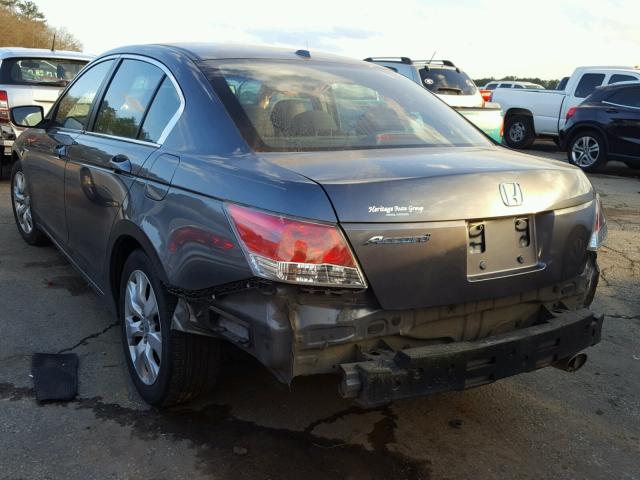 1HGCP26889A143241 - 2009 HONDA ACCORD EXL GRAY photo 3