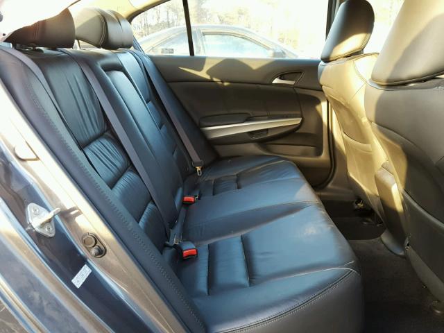 1HGCP26889A143241 - 2009 HONDA ACCORD EXL GRAY photo 6