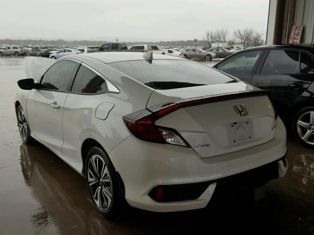 2HGFC3B73GH352252 - 2016 HONDA CIVIC EXL WHITE photo 3