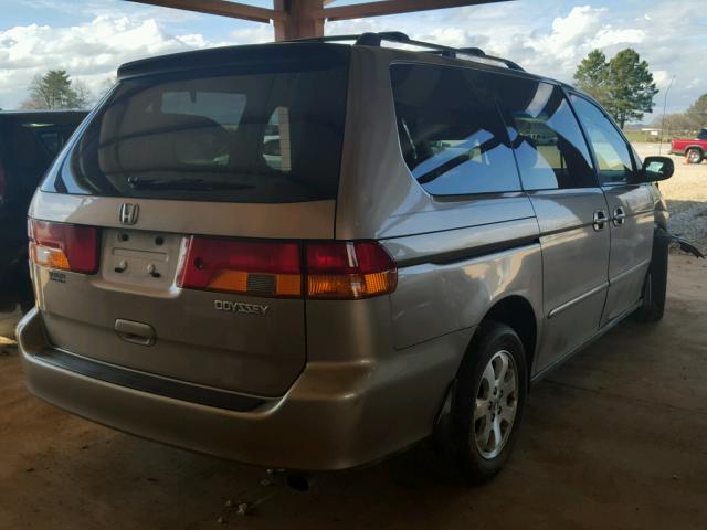 5FNRL18943B148083 - 2003 HONDA ODYSSEY EX GOLD photo 4