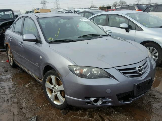 JM1BK123451238421 - 2005 MAZDA 3 S GRAY photo 1