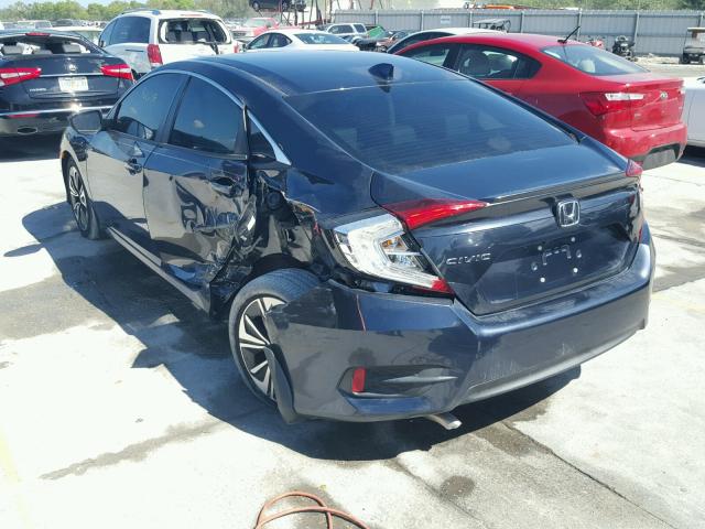 19XFC1F75GE015719 - 2016 HONDA CIVIC EXL 蓝色 照片 3