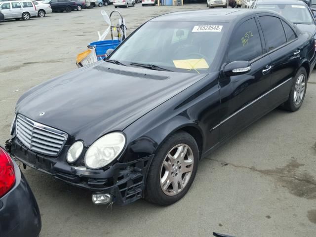 WDBUF65J13A271344 - 2003 MERCEDES-BENZ E 320 BLACK photo 2