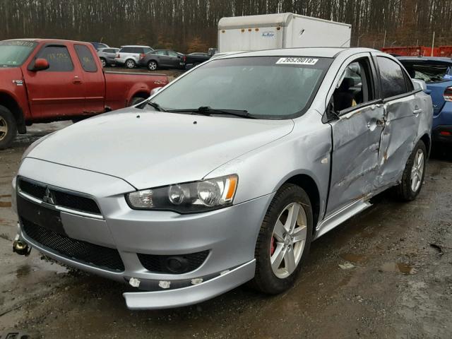 JA3AU26U09U012376 - 2009 MITSUBISHI LANCER ES/ SILVER photo 2