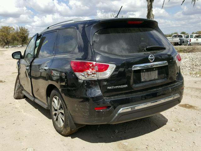 5N1AR2MN4GC629079 - 2016 NISSAN PATHFINDER BLACK photo 3