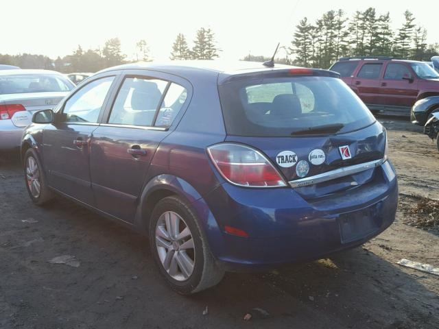 W08AT671585079587 - 2008 SATURN ASTRA XR BLUE photo 3