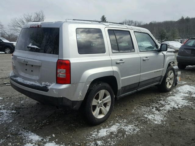 1J4NF1GB3BD278995 - 2011 JEEP PATRIOT SP SILVER photo 4